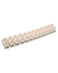 Huppertz lusterklem 12-polig 1,5-6mm2 wit (HU105006)