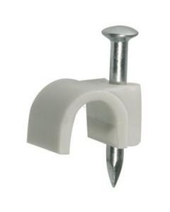 Helia nagelklem 2,5x25mm voor kabeldoorsnede 7mm - grijs per 50 stuks (307133)