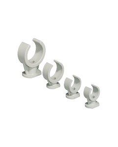 Helia vorkklem 25mm - grijs per 50 stuks (2912-000)