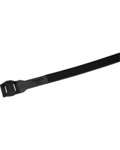 Schneider Electric colsonband 9x194 mm - zwart per 100 stuks (ENN47942)