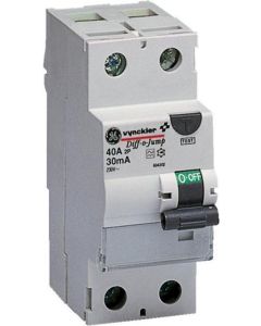 ABB Vynckier differentieelschakelaar 2-polig 40A 300mA - type A (DOJA 240/300)