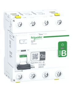 Schneider Electric differentieelschakelaar 4-polig 40A 300mA type B (A9Z64440)