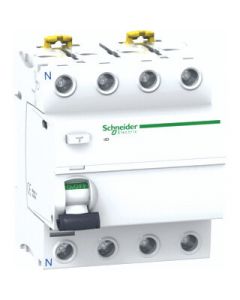 Schneider Electric differentieelschakelaar iID 4-polig 100A 300mA type A (A9R04491)