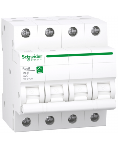 Schneider Electric automaat 4-polig 20A C-curve (R9F64420)