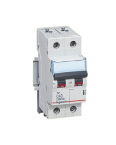 Legrand automaat TX³ 2-polig 6A C-curve (403114)
