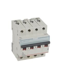 Legrand automaat TX³ 4-polig 6A C-curve (403134)