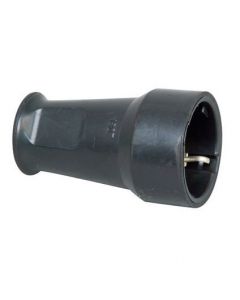 Kopp contrastekker PA SH PVC - zwart
