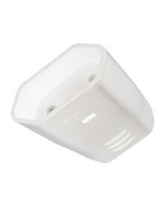 Kopp contrastekker Euro kunststof 2,5A 2-pack - wit