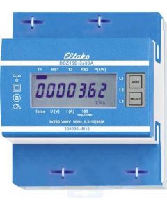 Eltako energieteller driefasig 3X80A geijkt (DSZ15D-3X80A)