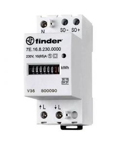 Finder energieteller mechanisch mono 65A (7E.16.8.230.0010)