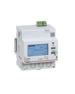 Legrand energieteller driefasig modulair EMDX³ MID direct aansluiting 63A met pul - 4 modules (412092)