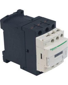 Schneider Electric contactor 9A AC3 3-polig 1NO+ 1NC 24VDC TeSys D (LC1D09BD)