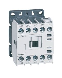 Legrand teleruptor CTX³ 2NO+2NC 24Vac 16A voor het bedienen van de spoelen van CTX³ industriële contactoren (85364900-1)