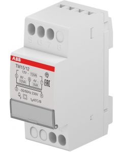 ABB Vynckier veiligheidstransformator 12/24V 15VA (TS 16/12-24 C)