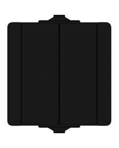 Kopp serieschakelaar 10A IP44 - ProAQA zwart (540505003)