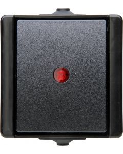 Kopp controleschakelaar 10A IP44 - ProAQA zwart (541605007)