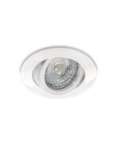 NORTON inbouwspot kantelbaar buitenmaat/zaagmaat 82/68mm - HLK-A wit (17021)