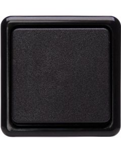 Kopp drukschakelaar opener 10A - Standard zwart (514405003)