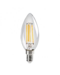 Kanlux LED filament kaarslamp E14 warmwit 3000K 4,5W (29618)