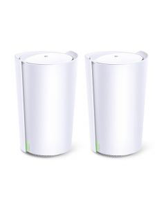 TP-LINK mesh WiFi router 574Mbps op 2.4GHz-band + 6005Mbps op 5GHz-band per 2 stuks (Deco X90 2-pack)