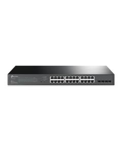 TP-LINK JETstream netwerk switch 28-poorts met 24-poorts PoE+ (TL-SG2428P)