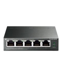 TP-LINK PoE Smart switch 5-poorts 10-1000 Mbps 65W (TL-SG105PE)