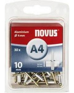 Novus rivet blinkklinknagel A4 X 10 Alu SB, 30 pcs. (045-0025)