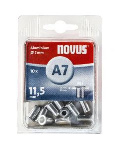 Novus rivet blinkklinkmoer M5 X 11,5 Alu S, 10 pcs. (045-0042)