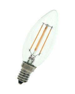 Bailey LEDlamp filament helder kaars E14 warmwit 2700K 4W 400lm dimbaar (80100041657)
