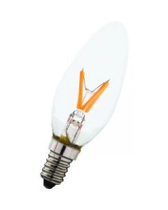 Bailey LEDlamp filament helder kaars wave E14 warmwit 2200K 3W 200lm (80100036364)