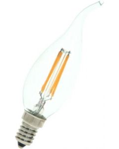 Bailey LEDlamp filament helder kaars windstoot E14 warmwit 2700K 4W 400lm dimbaar (80100041658)