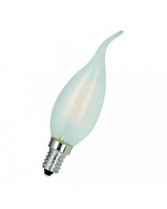 Bailey LEDlamp filament mat kaars windstoot E14 warmwit 2700K 2W 210lm (80100038359)