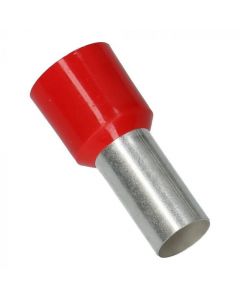 Cimco adereindhuls geïsoleerd 35mm2 25mm rood - per 50 stuks (182368)