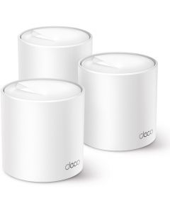 TP-LINK mesh WiFi router 574 Mbps op 2,4GHz + 2402Mbps op 5GHz-band - per 3 stuks (Deco X50 3-Pack)