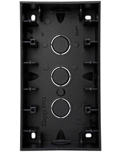 Kopp opbouwdoos 2-voudig - HK07 mat zwart (374850001)