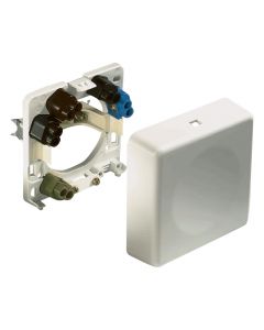 ABL fornuisaansluitdoos met klikbare klemmenbeugel opbouw tot 16A 5x2,5mm2 per 10 stuks (2505210)