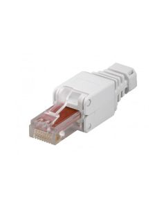 RJ45 connector CAT6 unshielded - voor stugge en soepele kern - toolless (WE-44-738)