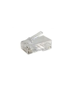 RJ45 connector CAT6a unshielded - alleen voor stugge kern - per 10 stuks (DC-RJ45-UTP6AS-10)