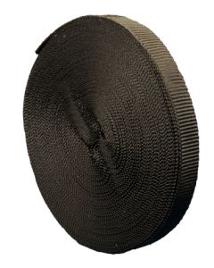 DON QUICHOTTE kunststofband 15x1,3 mm - 10 meter zwart (900727)