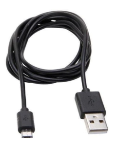 Kopp USB-A oplaadkabel naar USB-micro 1,5 meter - zwart (33367161)