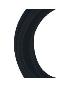 Bailey textielsnoer 3 meter 2x0,75 mm2 - zwart (139672)