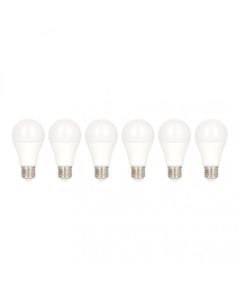 Bailey LED lamp peer A60 E27 warm wit 2700K 6W 510lm - 6 stuks (144582)