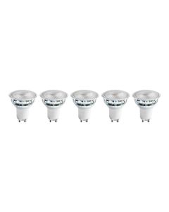 Bailey LED lamp PAR16 GU10 warm wit 2700K 4,5W 370lm - 5 stuks (144930)