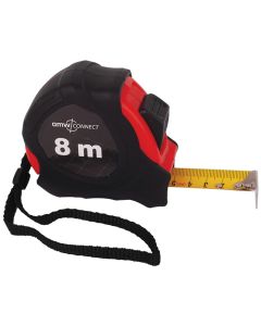 AMW-Connect rolbandmaat met rem 8m x 25mm (29008025)