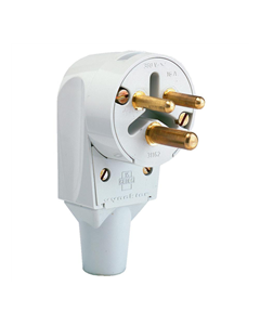 ABB stekker fornuis 2P+A 16A haaks - grijs (ABBKIM600783)
