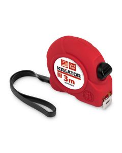 Kreator rolbandmaat rolmaat met rem en softgrip 3 meter (KRT702003)