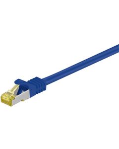 Danicom CAT 7 S/FTP netwerkkabel 0,25 meter blauw