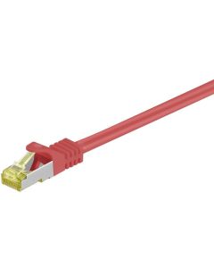 Danicom CAT 7 S/FTP netwerkkabel 0,25 meter rood