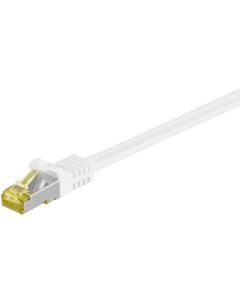 Danicom CAT 7 S/FTP netwerkkabel 0,5 meter wit