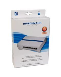 Hirschmann Multimedia 8 poorts Gigabit switch met PoE (695020395)